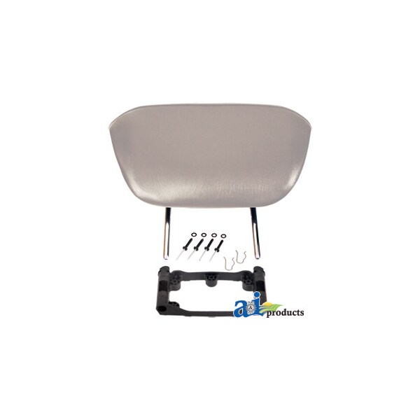 Backrest Extension Kit, GRY VINYL (For use on MSG 65 & 75 Seats) 20" x16" x4"